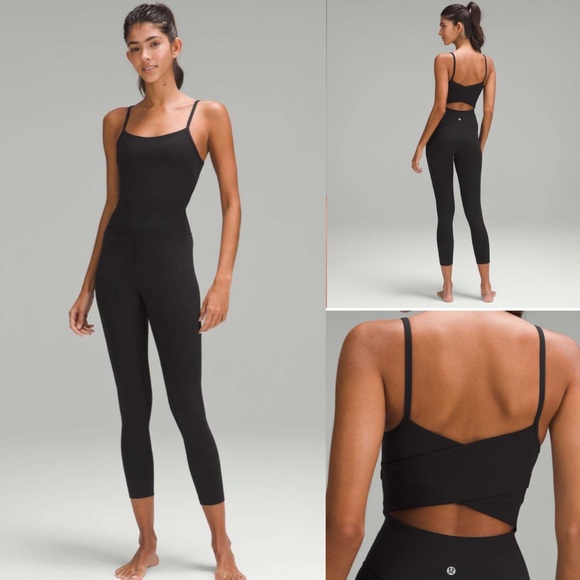 lululemon athletica Pants - Lululemon Cross-Back Nulu Yoga Bodysuit 25"
Black! NWT